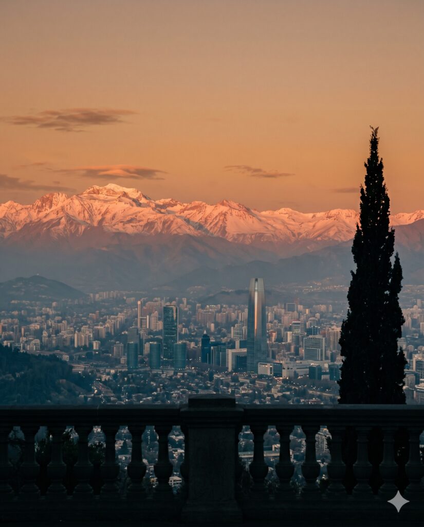 Atardecer en Cerro San Cristóbal 3 Atardecer en Cerro San Cristóbal